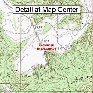   Map   Pleasant Hill, Alabama (Folded/Waterproof)