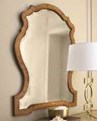 John Richard Collection Oversized Beveled Mirror   