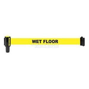  Yellow Polyester Fabric Wet Floor Banner Everything 