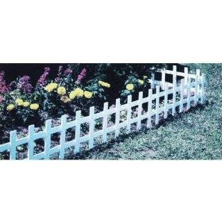  White Wood Picket Fence Planter For Home Decor,Wedding 