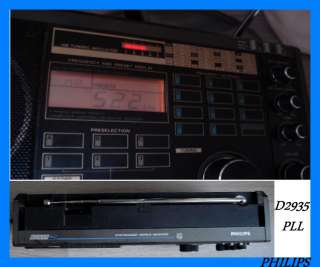 Synth de Philips PLL. Tipo radio de receptor mundial de D2935