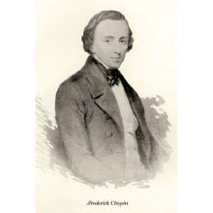 Frederick Chopin by Theodore Thomas 12x18 