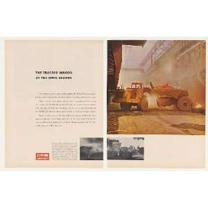  1963 Clark Equipment Michigan Tractor Wagon 2 Page Print 