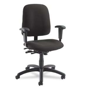   Back Swivel/Multi Tilter Chair, Black Imagerie Fabric