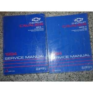 1994 Chevy Chevrolet Cavalier Service Shop Repair Manual Set OEM 