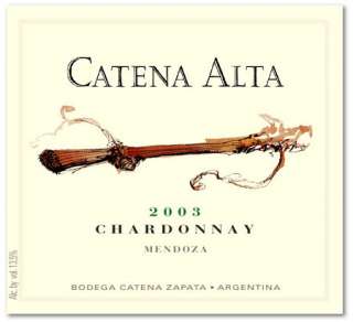 Catena Alta Chardonnay 2003 