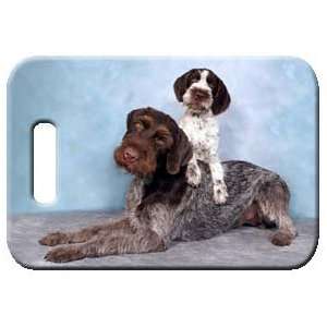  Set of 2 German Wirehaired Pointer Luggage Tags 