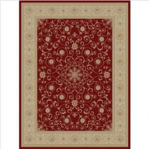  Kashmir Wilton Woven Red / Ivory Oriental Rug Size 2 x 3 