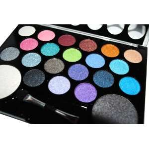  22 Splashing Eyeshadow Makeup Palette Kit Set Beauty