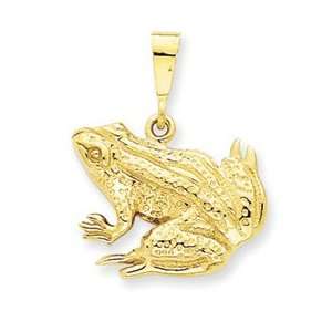  14k Frog Charm   JewelryWeb Jewelry