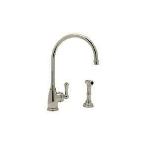   Faucet W/ Sidespray & Single Lever Handle Lead Free