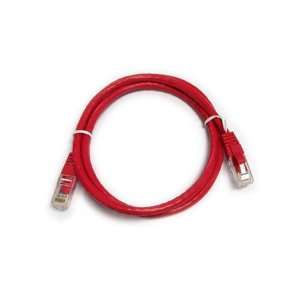  Cat6 UTP Patch LAN Cable 3 3ft 3 Ft 1gbps (6 Colors) Red 