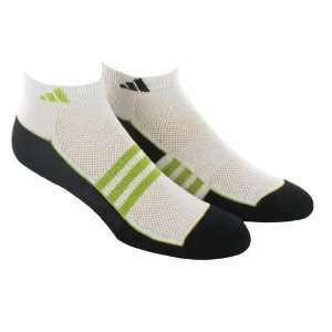  adidas Womens Climalite II 2 Pack Low Cut Sock, White 