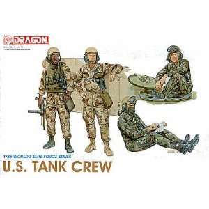  US Tank Crew (4) 1 35 Dragon Toys & Games