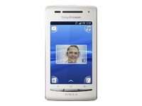 Sony Ericsson XPERIA X8   Aqua Blue White Unlocked Smartphone 