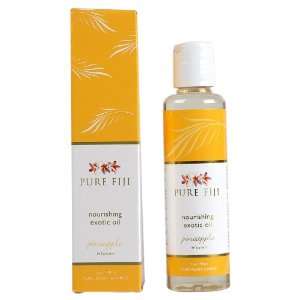  Pure Fiji Exotic Bath & Body Oil 3oz   Pineapple Beauty