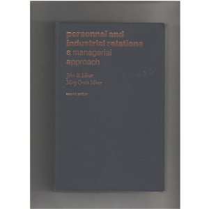  Personnel and Industrial Relations A Managerial Approach 