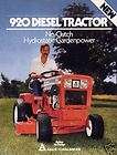 ET084 Allis Chalmers 920 Diesel Tractor Sale Brochure