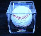   Signed Baseball Autographed Stat Ball PSA Grade Mint 9.5 Rare Ball