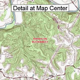   Map   Ashland City, Tennessee (Folded/Waterproof)