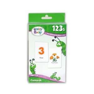  Brainy Baby 123s Flashcards Toys & Games