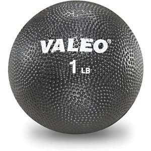  Valeo Rubber Squeeze Ball 1lb, 1lb (Fitness Accessories 