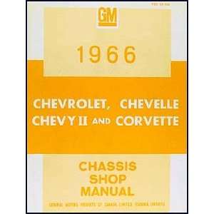  1966 Chevy CANADIAN Repair Shop Manual Impala/Caprice 