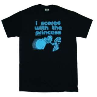 Scored with the Princess Super Mario Brothers T Shirt Tee Nintendo 