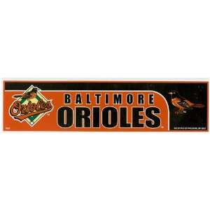  Express Baltimore Orioles Bumper Sticker Sports 