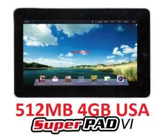 10 GOOGLE ANDROID 2.2 TABLET FLASH 10.1 3G 512 MB 4 GB  