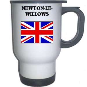  UK/England   NEWTON LE WILLOWS White Stainless Steel Mug 
