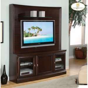 Homelegance Koppaz 2 Piece Top Panel and TV Stand Set  