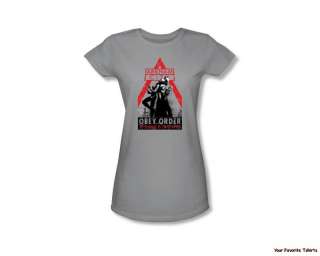 Licensed Batman Arkham City Obey Order Women Shirt  