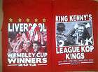 LIVERPOOL CARLING CUP WEMBLEY CUP WINNERS T SHIRT SCREEN PRINTED BOTH 