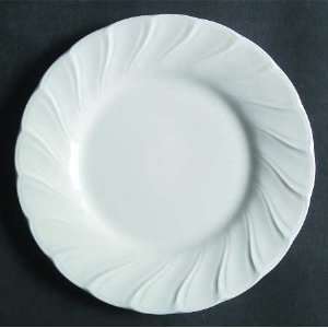  Nikko White Satin Bread & Butter Plate, Fine China 