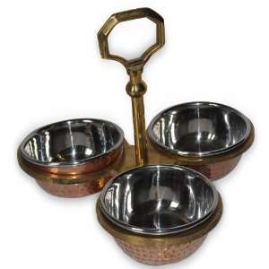   Asian Kitchen Accessory, Pickle Set of 3 Bowls