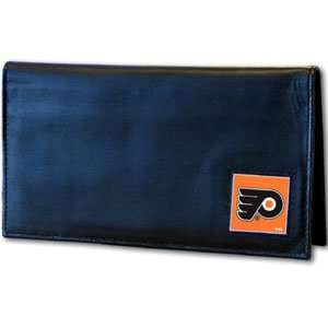 com NHL Genuine Leather Checkbook Cover in Box   Philadelphia Flyers 
