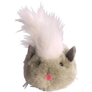 Zanies Plush Skedaddles Cat Toy, Mouse, 3 Inch