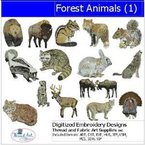   Embroidery Designs   Forest Animals(1) Arts, Crafts & Sewing