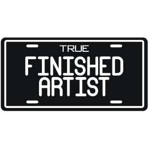  New  True Finished Artist  License Plate Occupations 