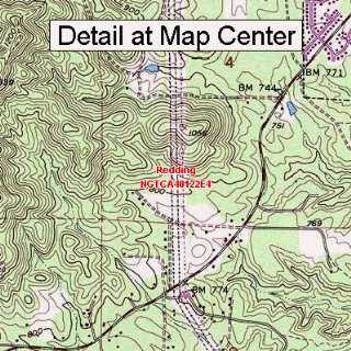   Map   Redding, California (Folded/Waterproof)
