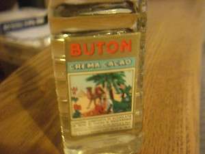 Buton Crema Cacao Liquor From Italy 50ML. Glass Bottle  