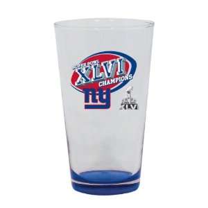 New York Giants Super Bowl XLVI Champions 17oz. Highlight Mixing Glass 