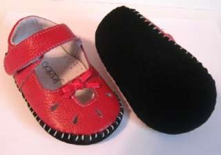 LittleShoozies baby girl Mary Jane new soft toddler leather shoes size 