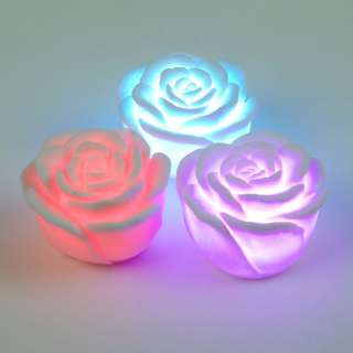 New Electronic LED 7 Color Change Roses Novelty Lights  