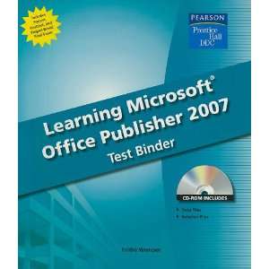  Learning Microsoft Publisher 2007 Test Binder 