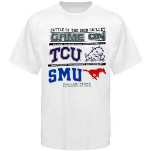  Texas Christian Horned Frogs vs. SMU Mustangs White 2010 
