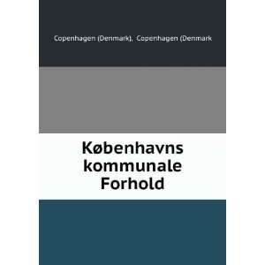   kommunale Forhold Copenhagen (Denmark Copenhagen (Denmark) Books