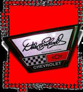 Dale Earnhardt Chevrolet Dealership Logo Magnet  