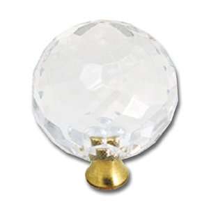  Amerock Traditional Classics 1 9/16 Cabinet Knob Crystal 